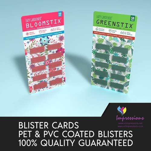 Blister Packaging Card