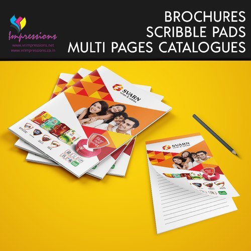 Product Catalogue and Scribble Pads Printing Services