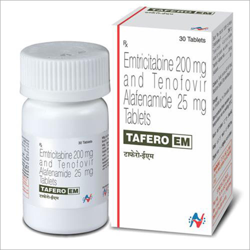 Emtricitabine (200 mg) and Tenofovir Alafenamide (25mg) (Tafero EM By UNIVERSAL HEALTHCARE & SUPPLIERS