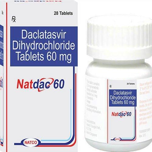 Daclatasvir Dihydrochloride Tablets 60 mg (Natdac 60)