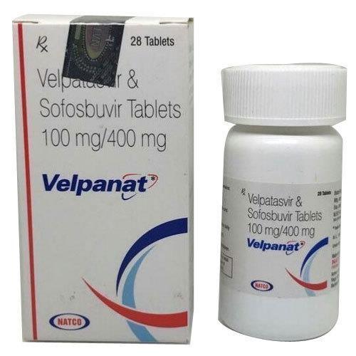 Velpatasvir and Sofosbuvir Tablets 100mg and 400mg (Velpanat)