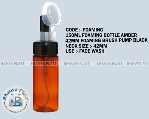 150ml Foaming Bottle Amber