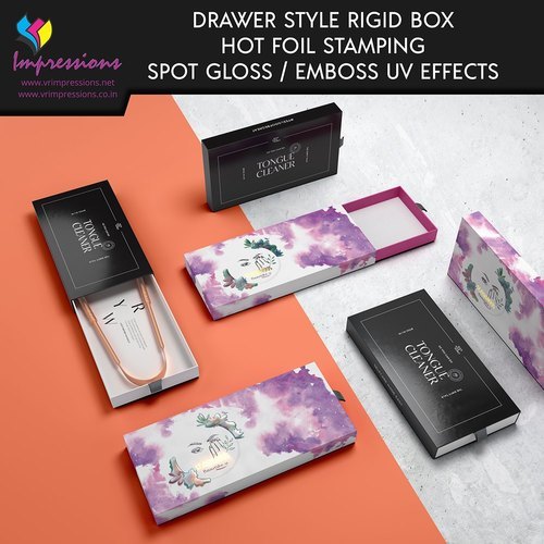 Drawer Style Rigid Box