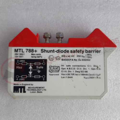 Mtl 788  Shunt Diode Safety Barrier