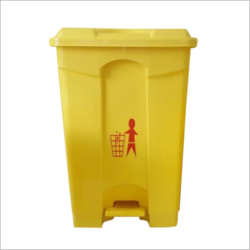 Yellow Biomedical Paddle Bins