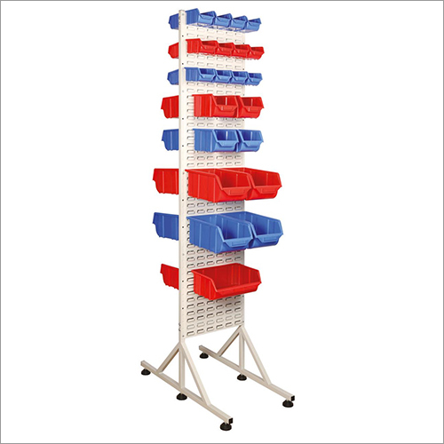 Hippo Bins On Fitted With Louvre Panel Stand