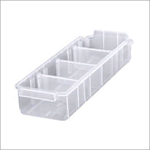 Transparent Panda Shelf Bins