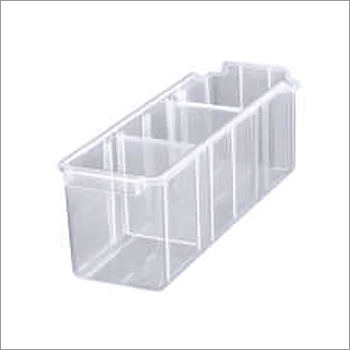 Plastic Alkon Transparent Panda Shelf Bins