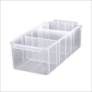 Transparent Panda Shelf Storage Bins