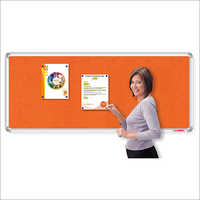 Astra Textured Plain Colour Fabric Notice Board