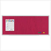 Ultra Textured Fabric Magnetic Pin Up Notice Board