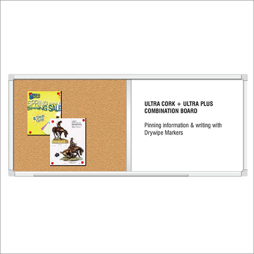 Ultra Cork Notice Board And Combination Board