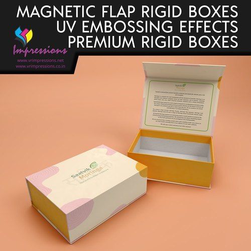 Rigid Box With Magnetic Flap