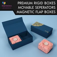 Rigid Box With Magnetic Flap