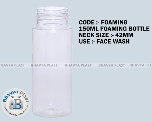 150ml Foaming Bottle Clear