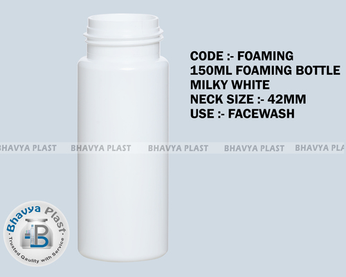 150ml Foaming Bottle Milky White
