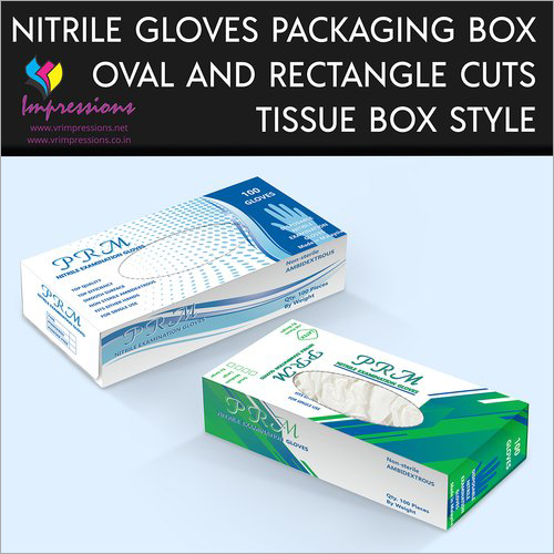 Tissue Style Gloves Packaging Box By IMPRESSIONS