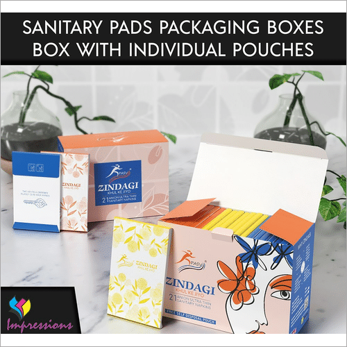 Sanitary Pad Packaging Box