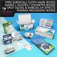 Automatic Lock Face Mask Box