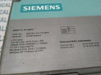 SIEMENS 6ES7647-6CG16-0BA0 SIMATIC IPC627C