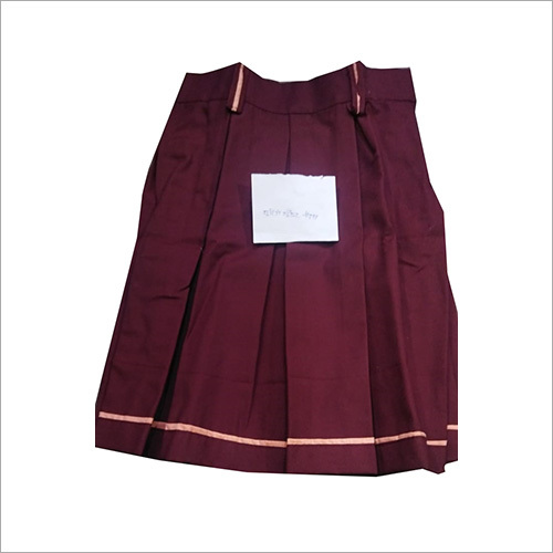 Cotton Girls School Uniform Skirts