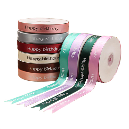 Customized Happy Birthday Nylon Ribbon