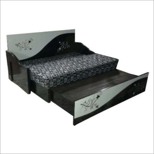 Multicolor Foldable Wooden Sofa Cum Bed