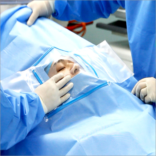 Ophthalmic Drape With Pouch