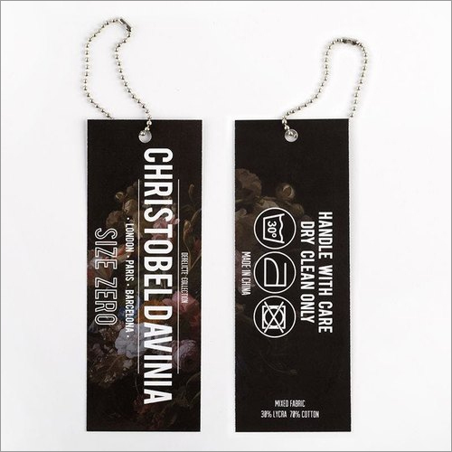 4 x 2 Inch Rectangle Paper Hang Tags