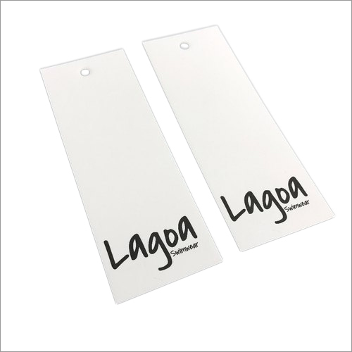 Printed Plastic Hang Tags