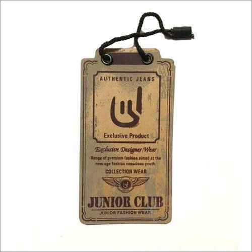Multicolor Jeans Paper Hang Tags at Best Price in Delhi