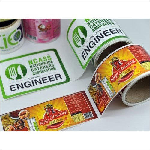 Self Adhesive Paper Packaging Sticker