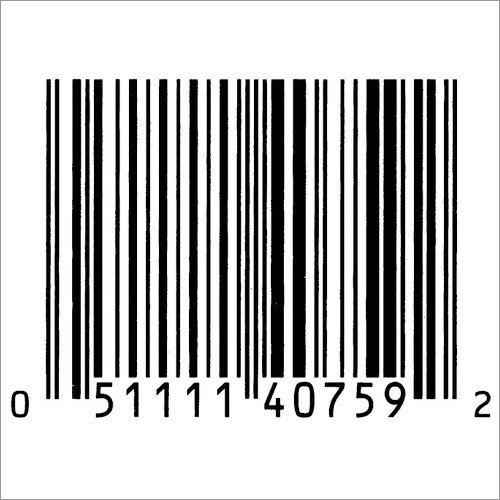 Printed Barcode Label