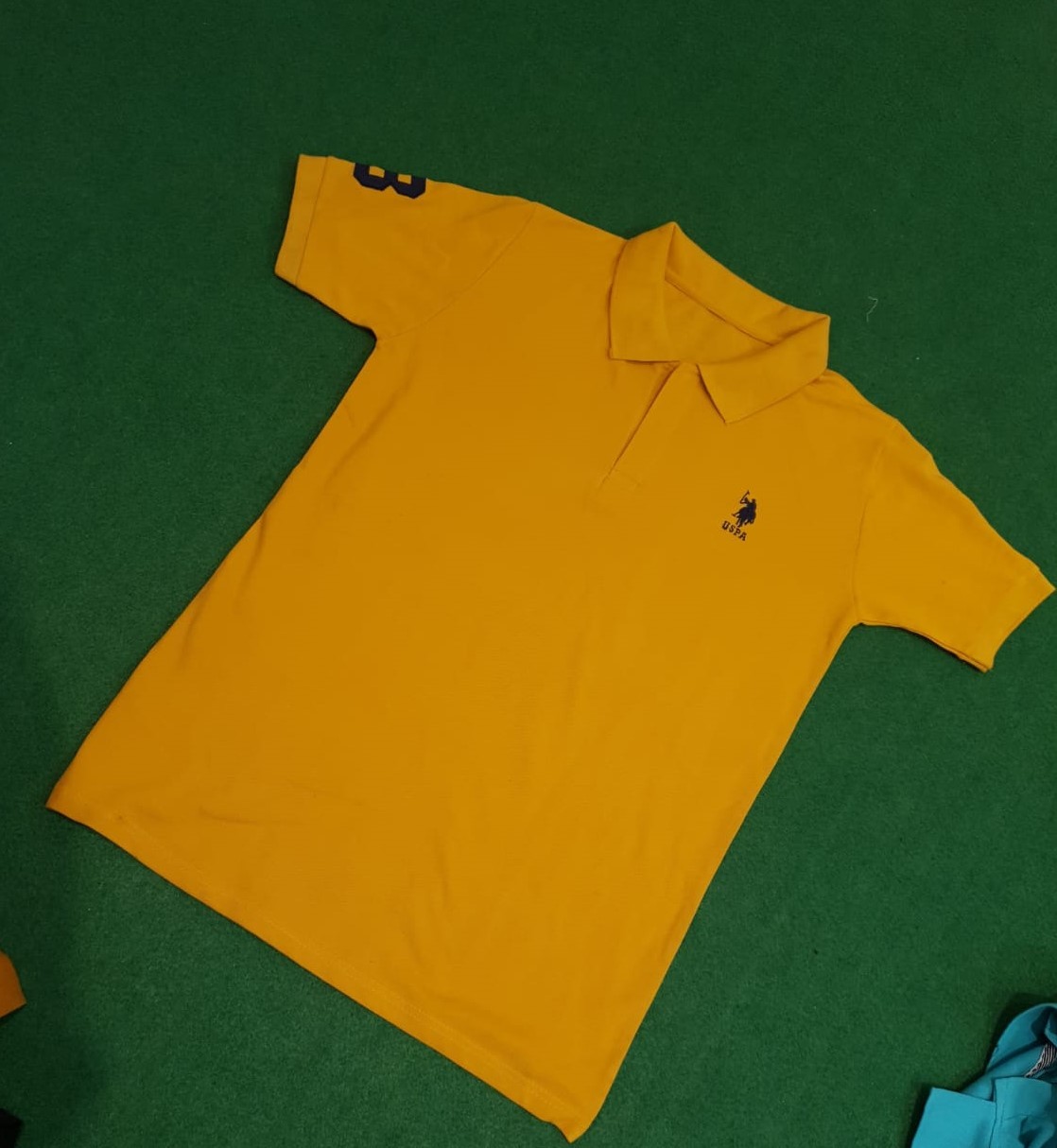 Plain Men's Polo T-shirt (Basic 0002)