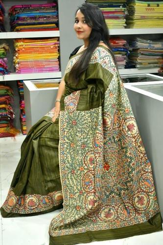 Bhagalpuri Tussar Silk Saree, Length: 5.50 Mtr - 1mtr Blouse Piece at Rs  7999/piece in Mumbai