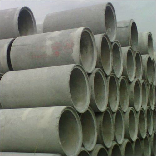 Grey Concrete Spun Pipe