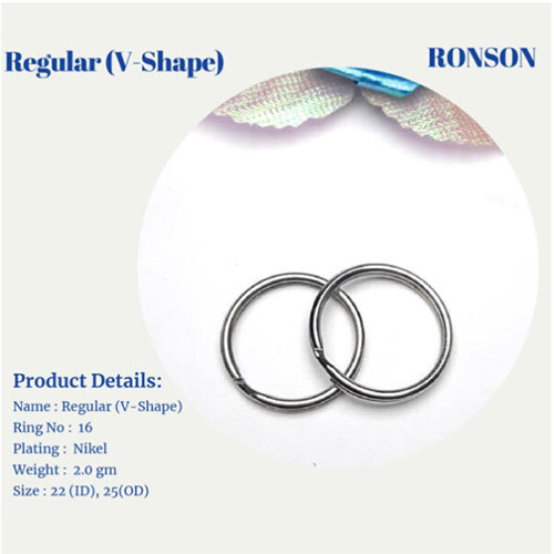 Regular(V-Shape) Split Ring