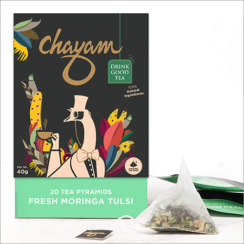 Fresh Moringa Tulsi Tea Bag Antioxidants