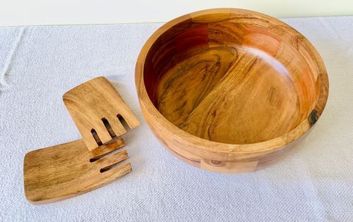 U-Shape Bowl with Spoons