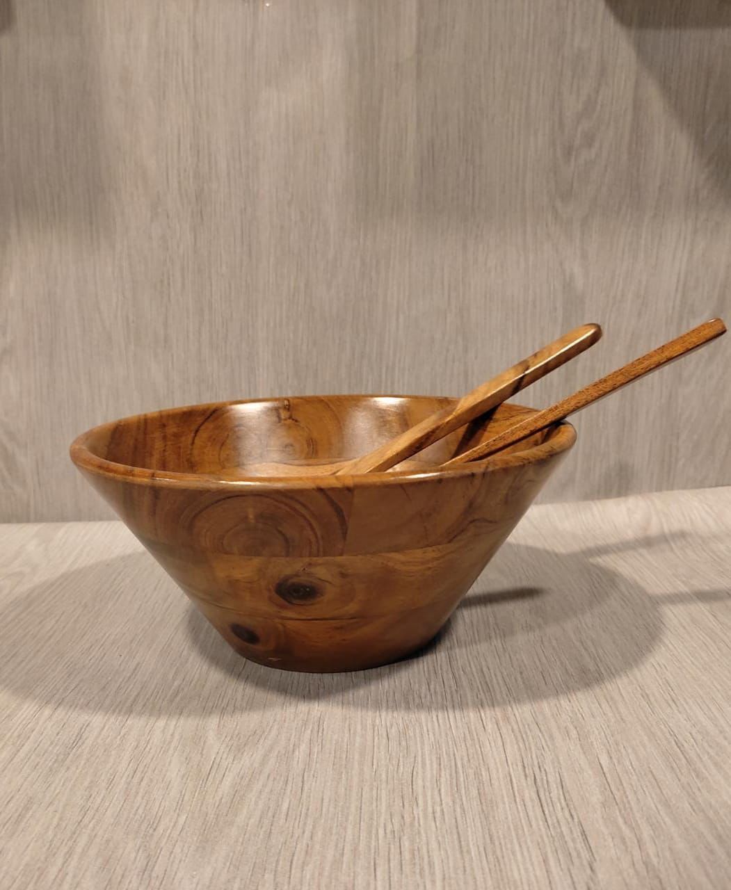 V- Shape Bowl with spoon