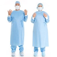 Disposable Wrap around Surgical Gown
