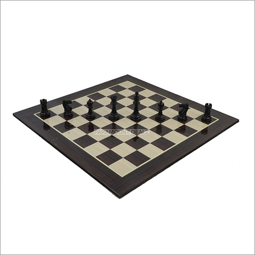 21 Inch 55 Mm Antique Look Wooden Laminated Chess Board Age Group: All