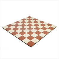 21 Inch 55 Mm Wooden Laminated Chess Board Budrosewood and Maplwood Look