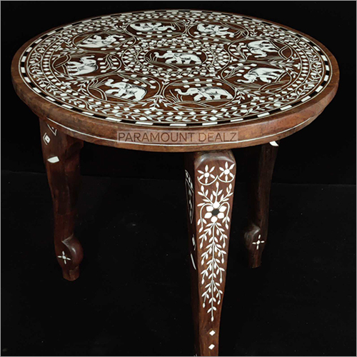 Inlaid Wood Coffee Table By PARAMOUNT DEALZ
