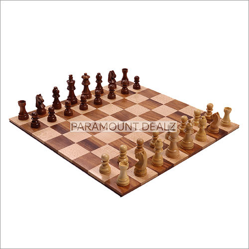 12.6 Inch Personalized Solid Wood Roll Up Travel Chess Board