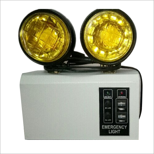Double Yellow Beam Emergency Light