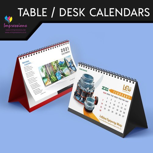 Table Calendar Printing Services By IMPRESSIONS