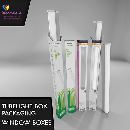 Tube Light Packaging Boxes By IMPRESSIONS