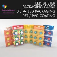 LED Bulb Blister Packaging Cards