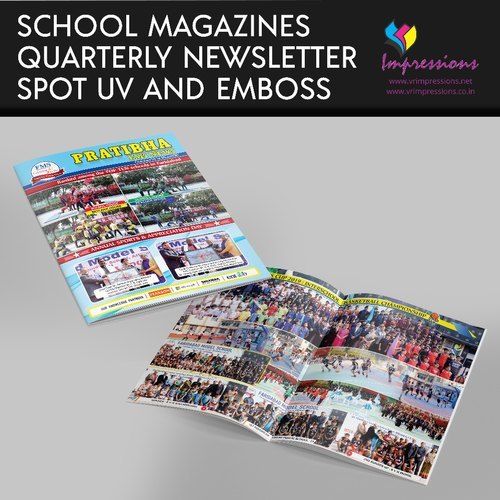 School Magazine/Newsletter Printing सेवाएं